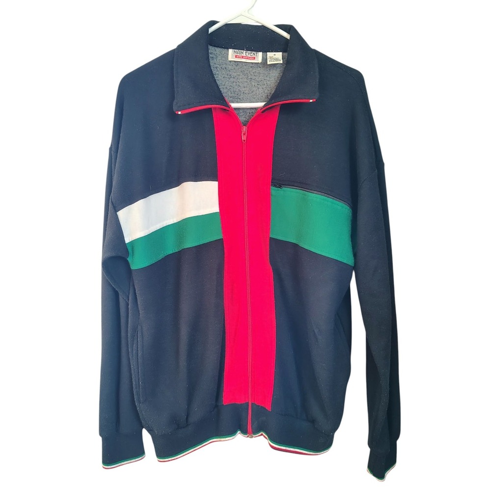 Vintage men's Main Event Medium Colorblock Jacket
